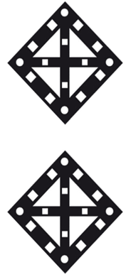 Знак «Поднять нож, закрыть крылья» (два препятствия)