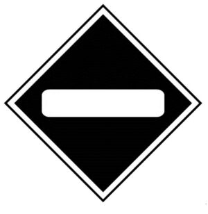 ЖД знак «Опустить токоприемник»