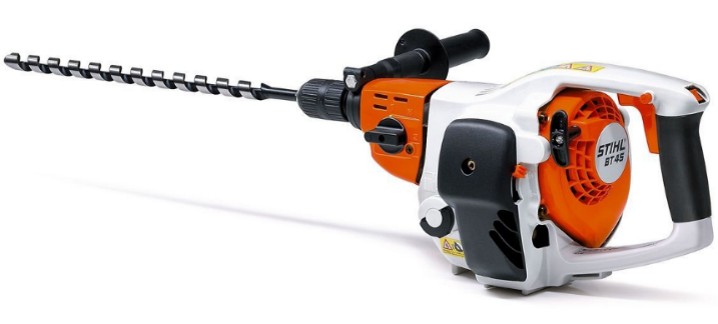 Бензодрель для сверления шпал Stihl BT 45
