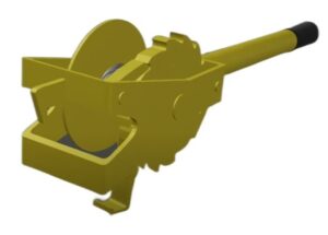 Люкоподъемник для закрытия люков полувагонов ЛП-0,1-1,4